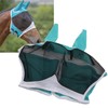 Mesh Horse Fly Mask Elastic UV Protection Detachable Breathable Horse
