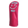 WINWIN STYLE Win-win Style ENJOY GOLF Headcover for Driver (HC-418(ROSE))