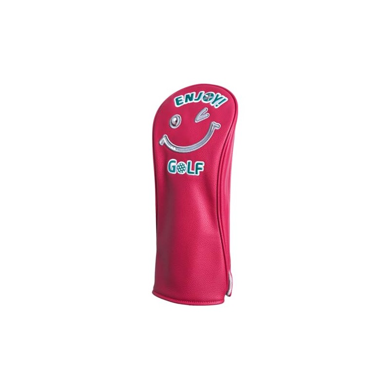 WINWIN STYLE Win-win Style ENJOY GOLF Headcover for Driver (HC-418(ROSE))