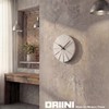 Driini Staircase Modern Wall Clock - Unique 10.5 in. Frameless