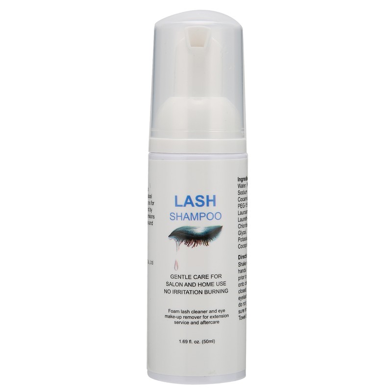 50ml Eyelash Shampoo Mild False Eyelash Grafting Extension Shampoo Cleaning