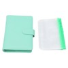 Binder Planner A6 6 Holes PVC PU Leather Sufficient Capacity