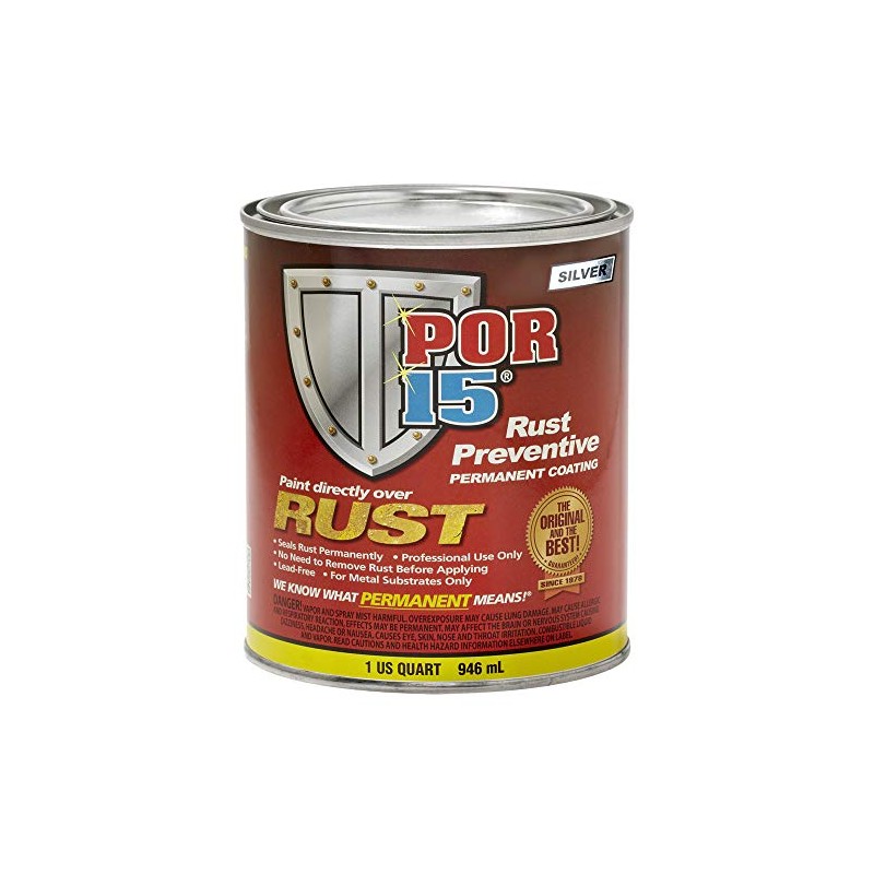 POR-15 Rust Preventive Coating, Stop Rust and Corrosion Permanently, Anti-rust,