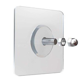 Adhesive Wall Sticker Hooks, Nail Free Picture Hangers for Mount Wall Shelf, Punch-free Free Storage Holder for Home Office, 10Pcs