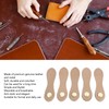 5 Set Leather Snap Buckles Soft Wearable DIY Sewing Leather
