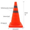 1-Pack 45 cm/18 Inch Folding Cone, Warning Cone, Traffic Cone,