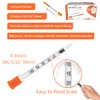 GLUCO-CARE 0.3 ml/cc Syringes 31G x 5/16’’ (8mm), Orange Cap,