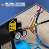 Poppstar Compressed Air Distributor Triple with Quick Couplings 1/4 Inch