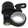 Ogi Industry 22.2-25.4 Bicycle Bell Kodamabel Brass, Black, Made in