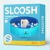 SLOOSH Foldable Dog Kiddie Pool - Portable Hard Plastic Doggie