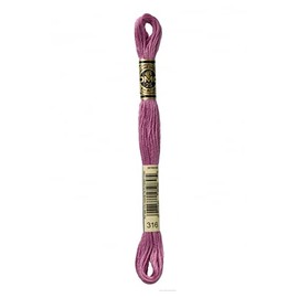 DMC Stranded Cotton Embroidery Thread 316 - per Skein