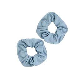 Denim Hair Scrunchies Tie Hair Ring Loop Rope Ponytail Holders Girls Hairband JW011 (Set-D)