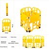 1 Panel Portable Safety Barrier, Mobile Safety Barricade, Foldable Security