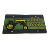 John Deere Black Tractor License Plate - LP79752