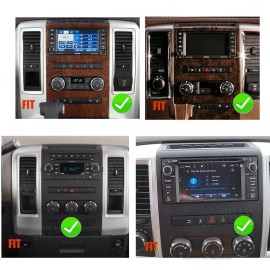 CFRIATO For 2009-2012 Dodge RAM 1500 2500 3500 Carplay Car Stereo Radio GPS Nav WIFI RDS