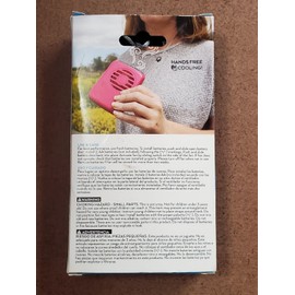 O2COOL Portable Neck Personal Travel Battery Powered Adjustable Lanyard Cool