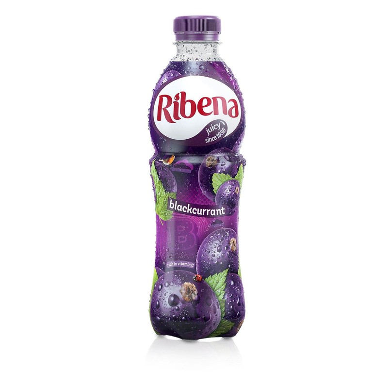 Ribena Blackcurrant juice drink, 12 x 500 ml