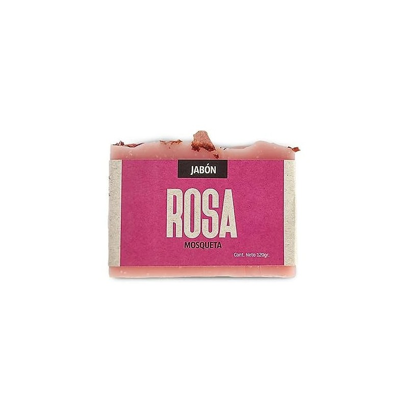 Jabón Rosa Mosqueta 2 De 120g Volviendo Al Origen Artesanal