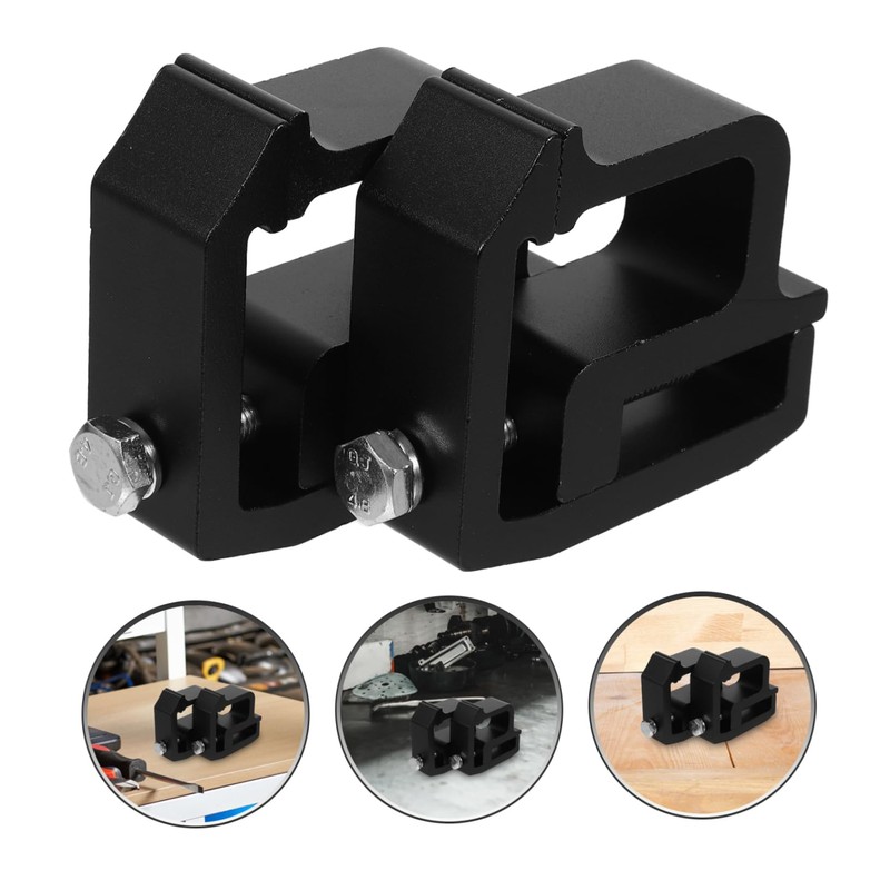 GLEAVI 2pcs Heavy Duty Truck Cap Mounting Clamps for Ladder