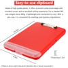 Clipboard with Storage, Nursing Clipboards with Pen Holder, Plastic Storage