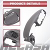 HECASA Dash Pad Bezel Cover Compatible with 1997-2003 Ford F150