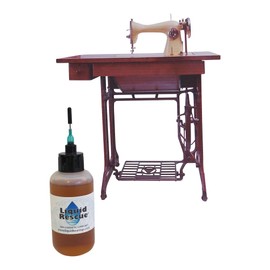 100%-synthetic oil for sewing machines and sergers, makes them quieter and smoother, eliminates the stalling and humming when slow-stitching, odor-free!