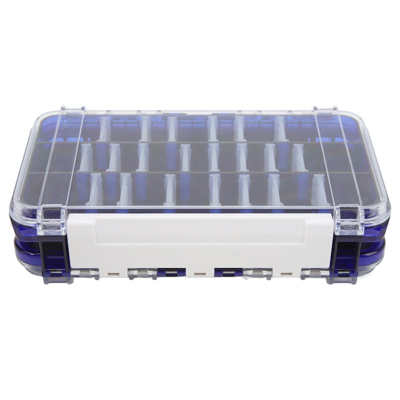 Fishing Lure Box Double Sided Detachable Transparent Waterproof Multi Purpose