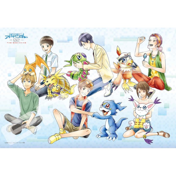 Digimon Adventure 02 The Begin Partner 300 Piece Jigsaw Puzzle