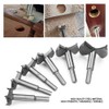 Forstner Drill Bit Set, 6 Pieces 30-60 mm High-Strength Steel