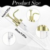 Soap and Lotion Dispenser Pump Replacement, ABS Material Gold Gloss