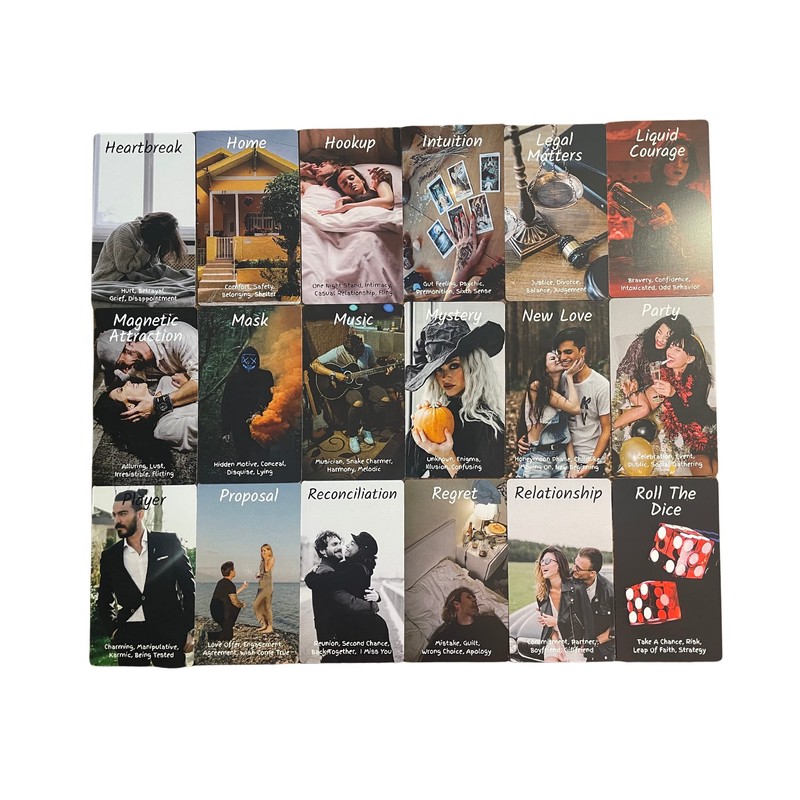 Simplistic Mystic The Love Oracle: A 54 Card Oracle Deck