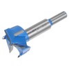 sourcing map Forstner Drill Bit 38mm (1-1/2") Upgraded 3-Cutter Tungsten