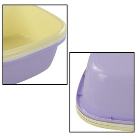 EudokkyNA 3-pack Plastic Wash Basin, 8 Quart Washing Up Bowl Set