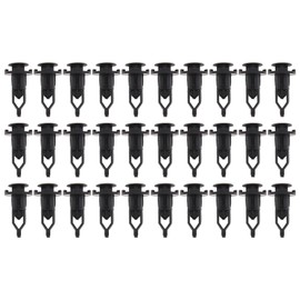 eMagTech 30pcs Car Bumper Clips Wheel Arch Lining Retainer Splashguard Mudguard Rivet 52161-0K040 52161-02020 Compatible with Lexus Toyota Replacement Car Clips