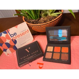Violet Voss Coral Pop 6 Color Eye Shadow & Pressed Pigment Palette NIB