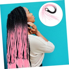 Outanaya Hair Extensions Braid Crochet Hair Piece for Women Hair Decor Natural Look