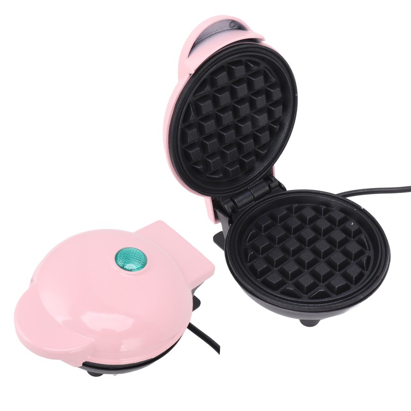 Mini Waffle Maker Stick Proof Double Sided Round Multifunctional Breakfast