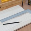 L-Shaped 90 Degree Angle Ruler 25cm/9in Measuring Ruler Aluminum Alloy