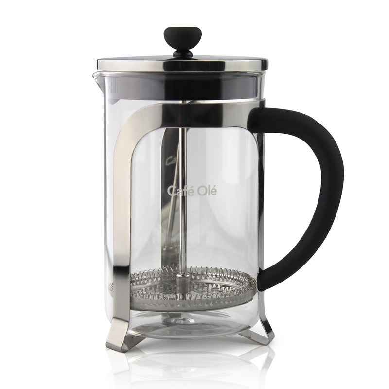 Café Olé MODE Kaffeebereiter aus Glas – 1000 ML, 8