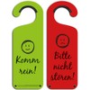 KL05 Door Hanger with German Text "Komm Rein" [German Language]