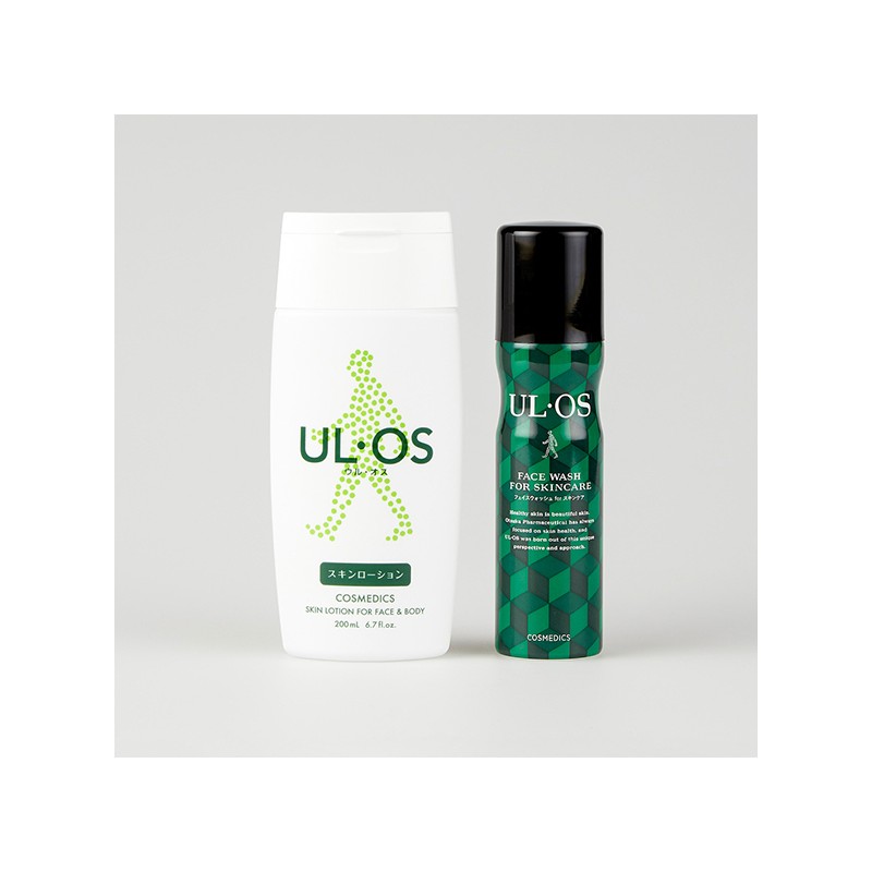 Uros facial care 2-piece set (combination to oily skin) /