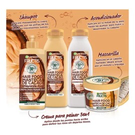 Kit Garnier Fructis Hair Food Cacao Rutina Completa, 1250 Gr