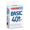 Tibhar Ball Basic 40+ SYNTT NG Pack of 6 White
