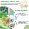 Fullchea - Lemongrass Tea Bags, 50 Teabags - Refreshing Herbal