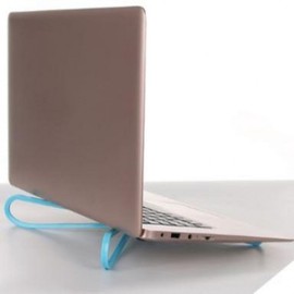 Portable Foldable Laptop Stand with Heat Dissipation Bracket Holder Blue BL07568 100ea