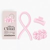 Silver Cloud Satin Heatless Curler Set Infused with Silver Ions
