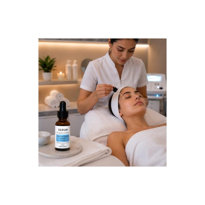 Sérum Ácido Hialuronico, Colágeno y Elastina 30 ml, Con Liposomas