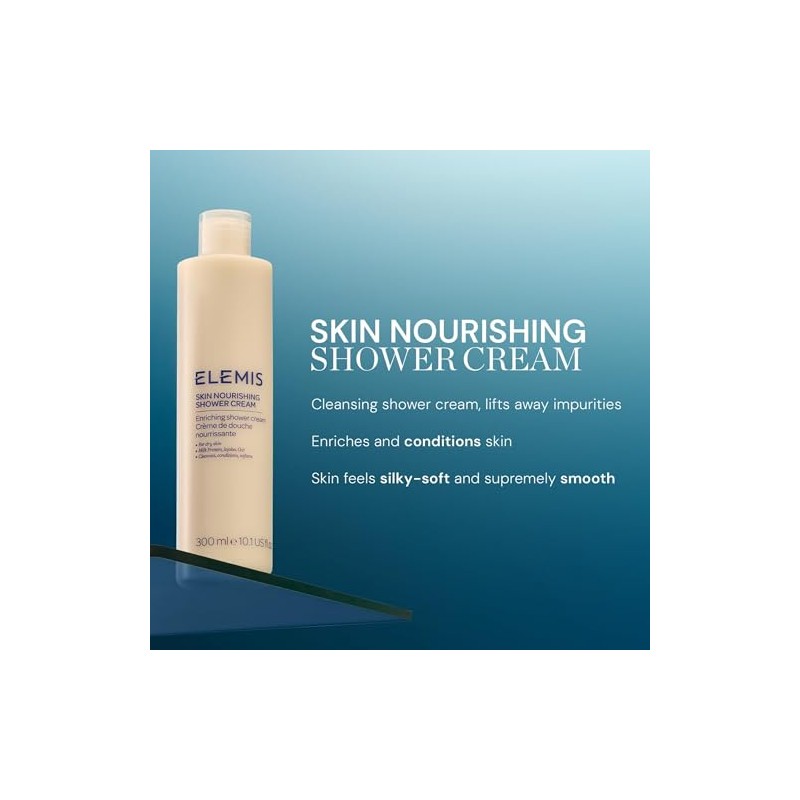 ELEMIS Skin Nourishing Enriching Shower Cream, 10.1 fl. oz.