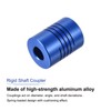 QUARKZMAN 1pc 6.35mm to 8mm Aluminum Alloy Shaft Coupling L25xD19