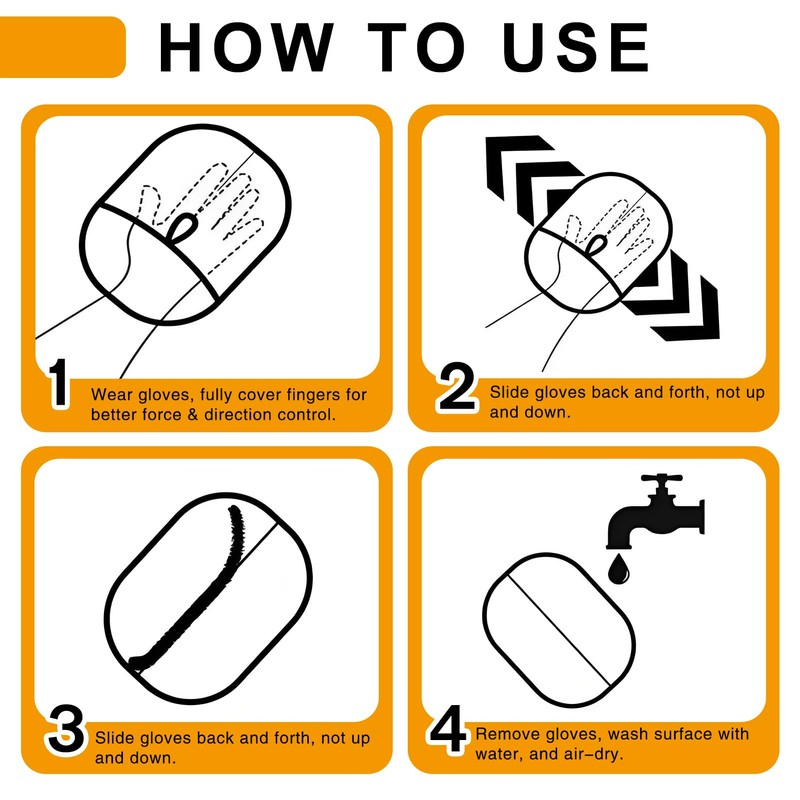 2 Stück Pet Hair Remover Handschuhe, 24x16cm Elektrostatische Fellpflegehandschuhe, Doppelseitige